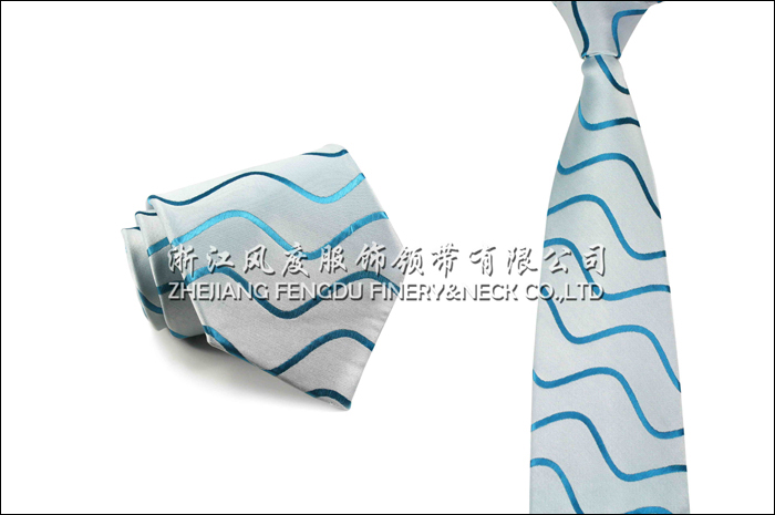 农行 色织涤丝领带